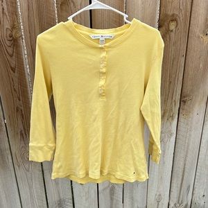 Yellow Tommy Hilfiger Shirt